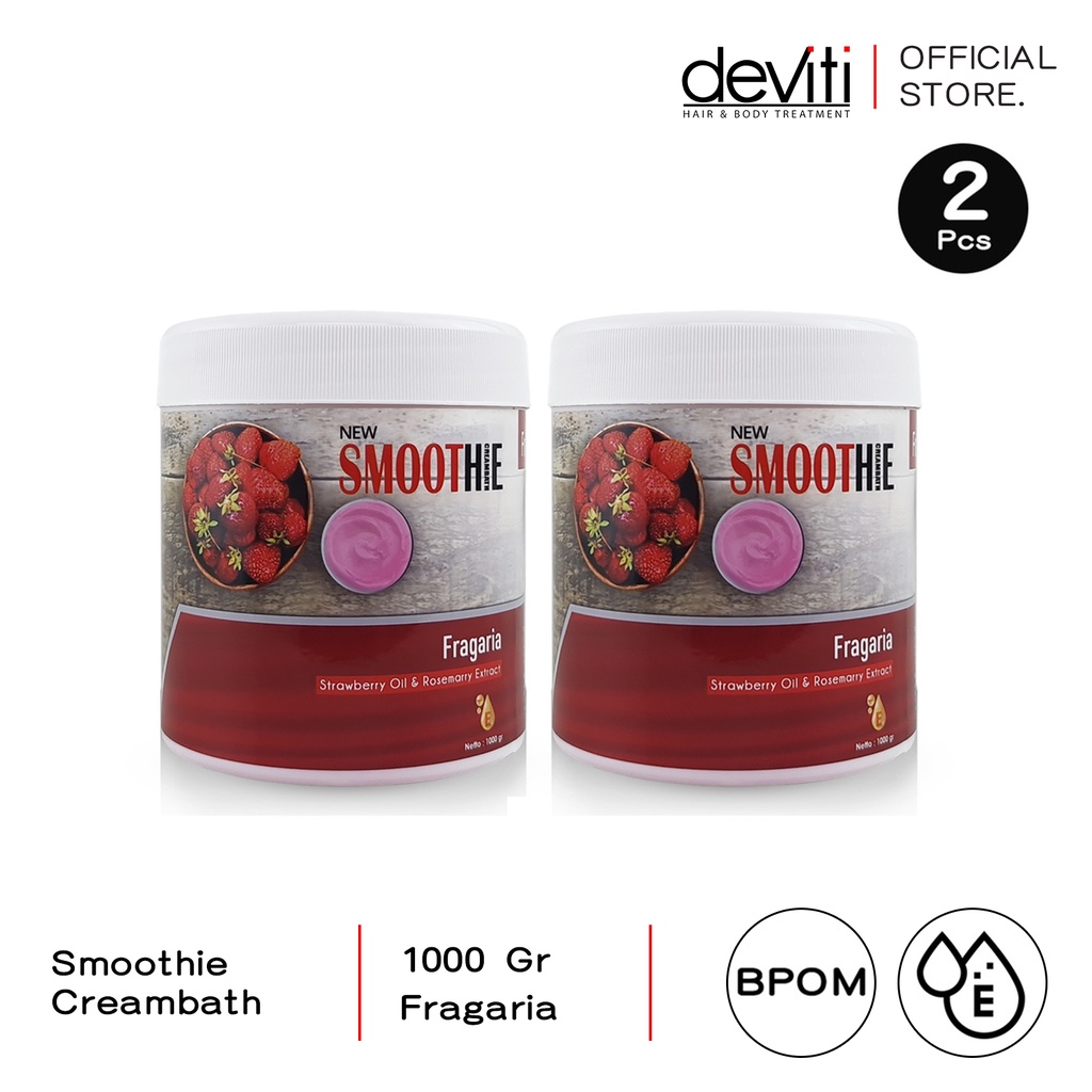 Jual deviti Combo 2 Smoothie Creambath Fragaria 1000 GR Perawatan ...