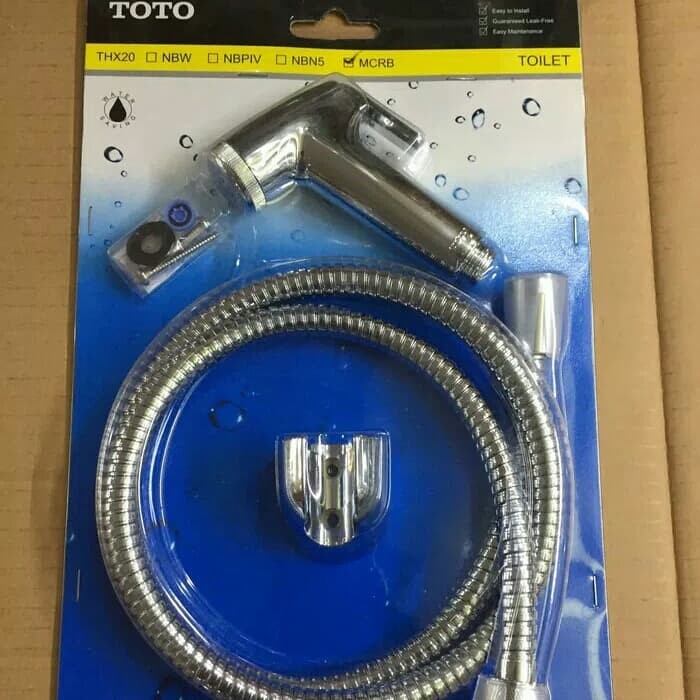 Jual Jet Shower Toto Thx Mcrb Jet Shower Toto Chrome Toilet Shower Terlariss Shopee