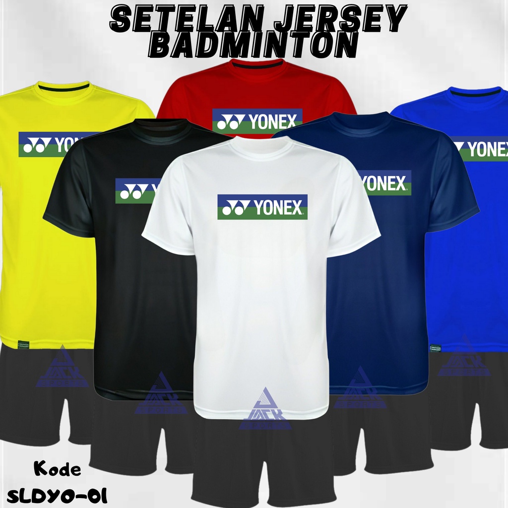 Jual SBYO-01 SETELAN JERSEY BADMINTON SIX PREMIUM DEWASA JERSEY ...