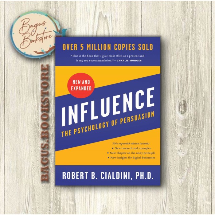 Jual Influence The Psychology Of Persuasion - Robert B Cialdini ...