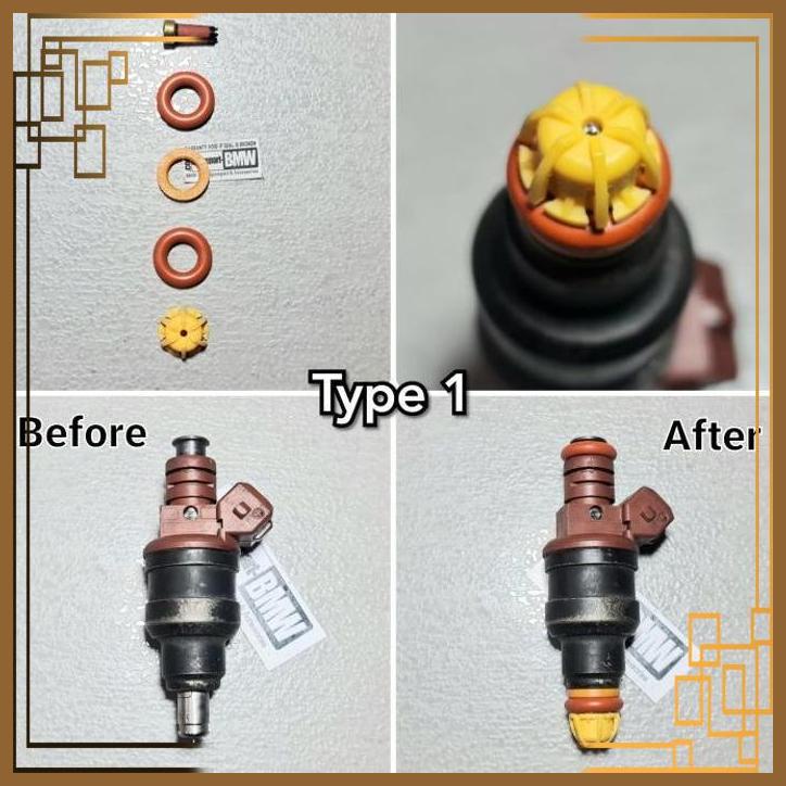 Jual [Bmw] Repair Kit Seal Injector BMW E30 E32 E34 E36 E38 E39 M20 M40