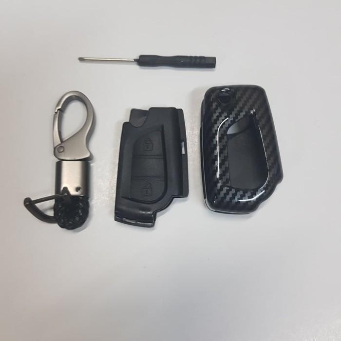 Jual Cover Remote / Kondom Kunci Carbon All New Innova Reborn | Shopee ...