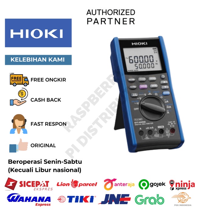 Jual Digital Multimeter Hioki Dt4282 Shopee Indonesia