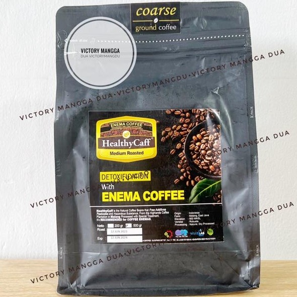 Jual Healthy Caff (Kopi Enema) Medium Roasted enema kopi organik grab ...