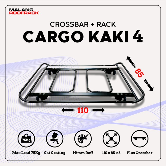 Jual Rak Atas Mobil Roofrack Universal Sunrise Lengkap Tinggal Pasang ...