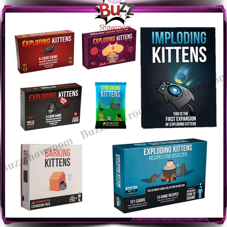 Jual _ Exploding Kittens / NSFW / Imploding / Streaking / Barking ...