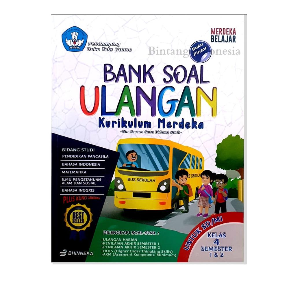 Jual SALE BUKU BANK SOAL ULANGAN KURIKULUM MERDEKA - KELAS 1 DAN 4 SD ...