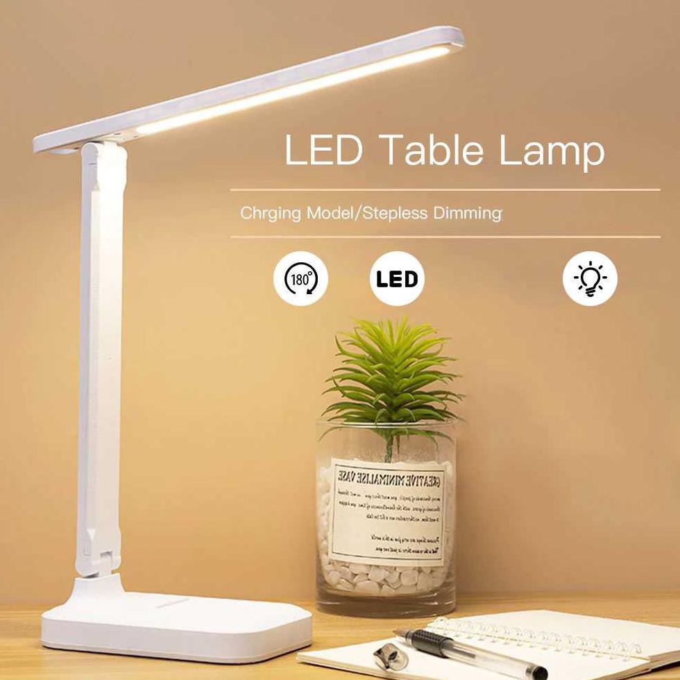 Jual Best Produck Lampu Meja Belajar 3 Warna Estetik LED / Lampu Meja ...