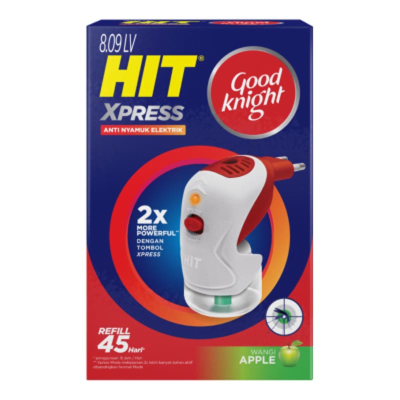 Jual HIT Electric Express Good Knight Apple Refill + Alat | Shopee ...