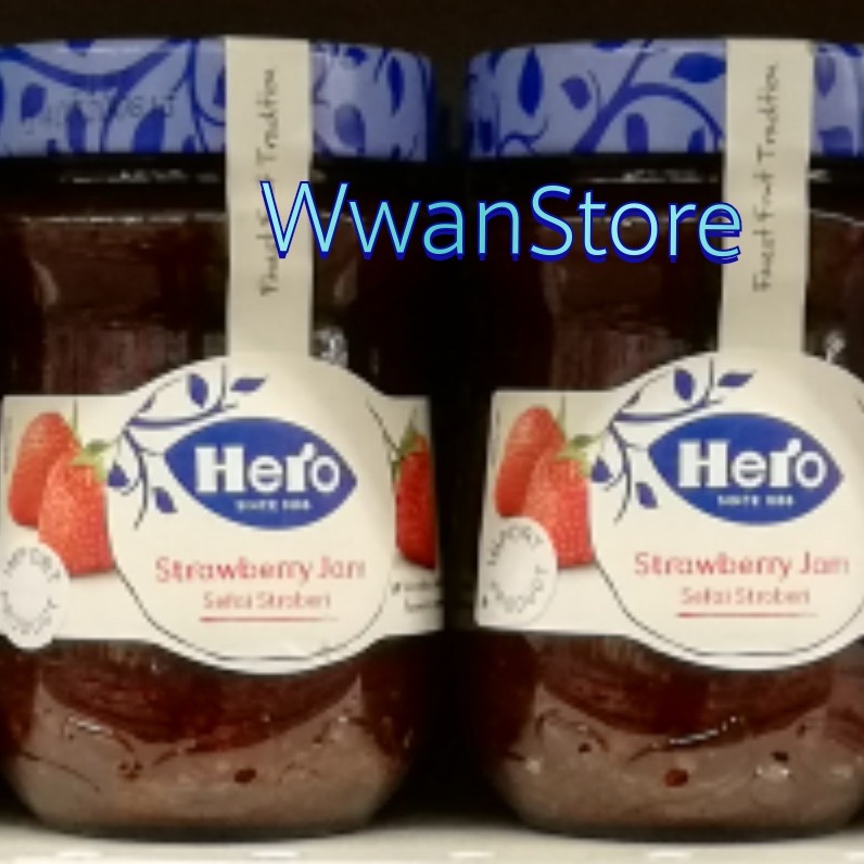 Jual Hero Strawberry Jam 340gr | Shopee Indonesia