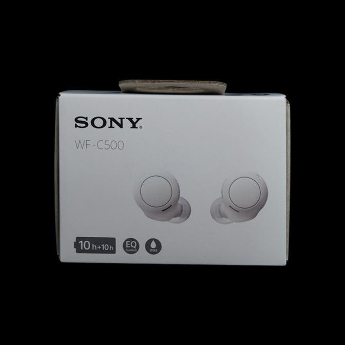 Jual Sony WF-C500 White Truly Wireless Headphones / WFC500 / WF