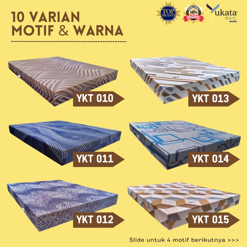 Jual KASUR BUSA LIPAT LANTAI INOAC YUKATA 100% ORIGINAL [TEBAL 5 CM ...