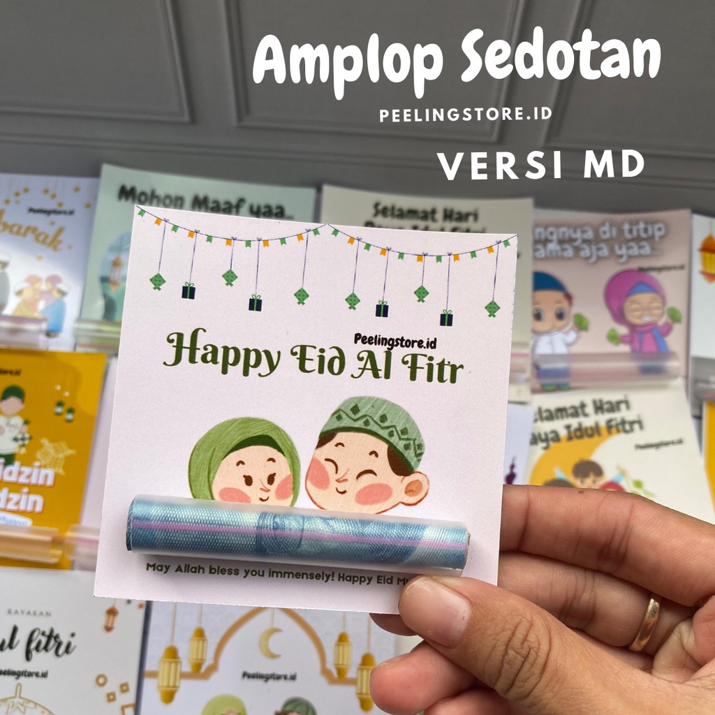 Jual Amplop Lebaran I Amplop Sedotan Isi 10 Pcs Shopee Indonesia