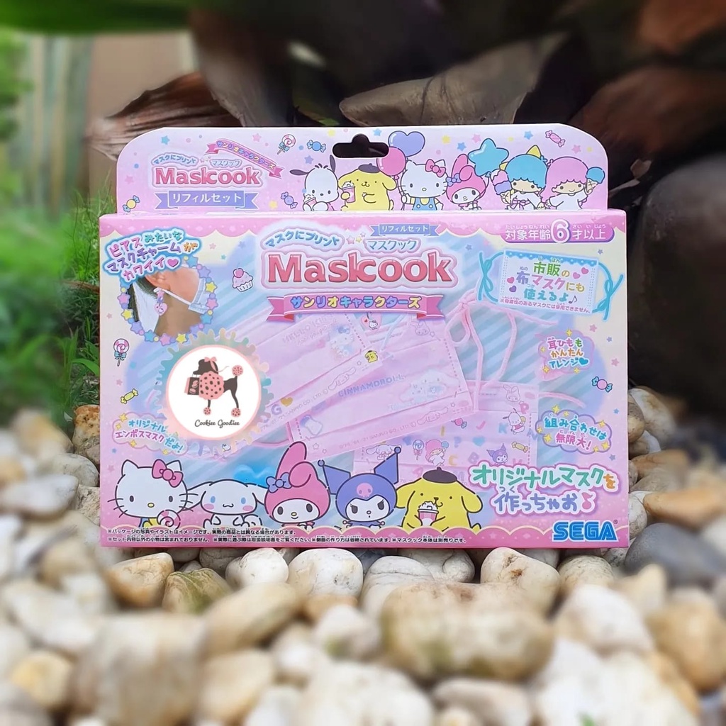 Jual Sega Toys Maskook Printed on Mask Sanrio Refill Set | Shopee Indonesia