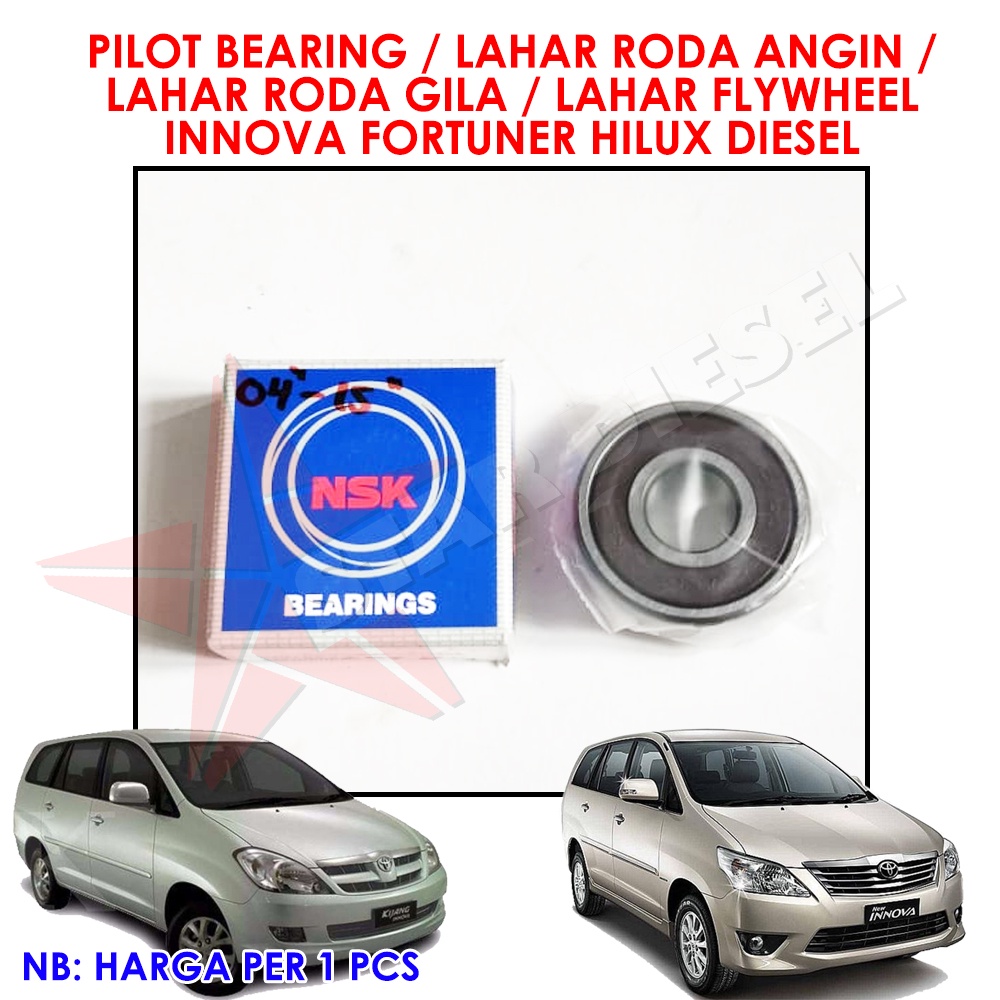 Jual PILOT BEARING LAHAR RODA ANGIN LAHAR RODA GILA LAHAR FLYWEEL
