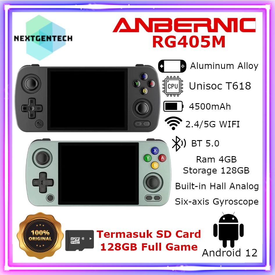 Anbernic RG405M: New retro gaming handheld launches with OLED display for  under US$150 -  News