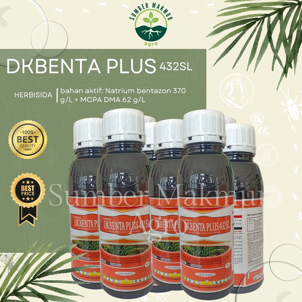 Jual DKBENTA PLUS 432SL 500ml PESTISIDA HERBISIDA PADI Danken Indonesia