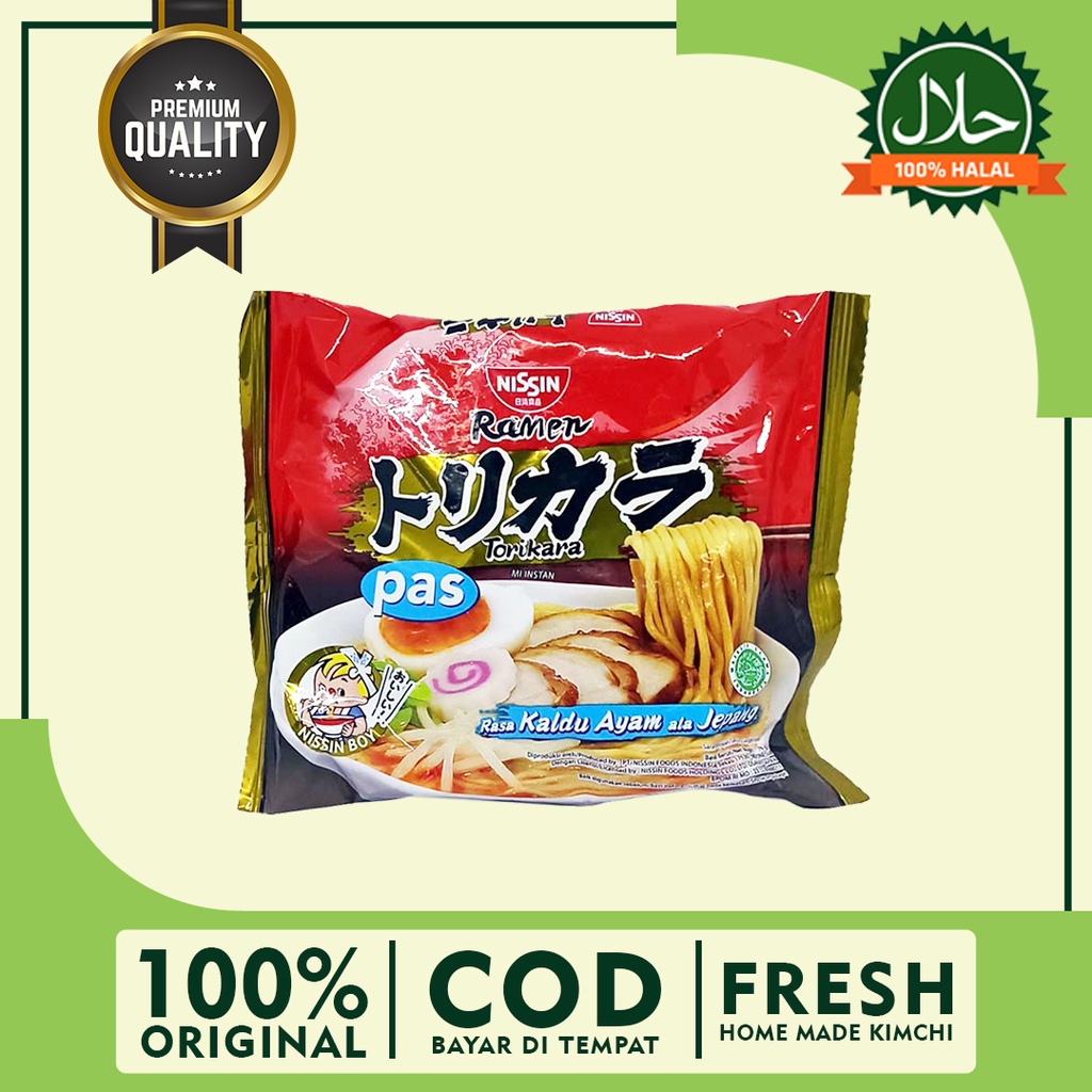 Jual Nissin Torikara Ramen Pas Jepang Halal Rasa Kaldu Ayam Ala Jepang