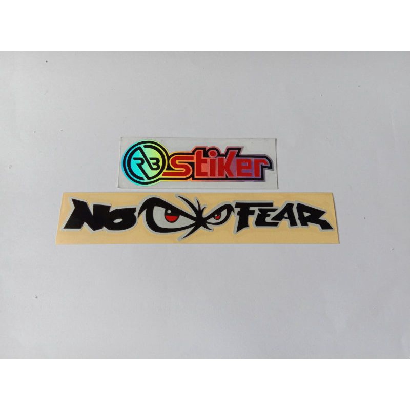 Jual Sticker no fear cutting | Shopee Indonesia