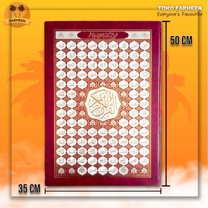 Jual Mushaf Utsmani Jumbo X Cm Al Quran Super Jumbo Impor Mesir