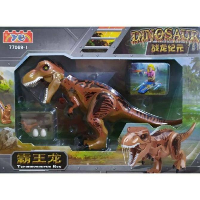 Jual Lego Building Block Jurassic Dinosaurus World Tyrannosaurus T Rex ...