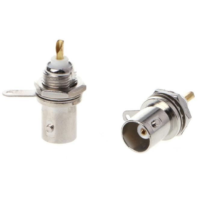 Adaptateur Audio Vidéo Professionnel BNC ES]D-Type Double BNC Plug Connector Chassis Panel Mount Adapter Audio Monitoring Parts | Lazada PH Connecteur BNC Double