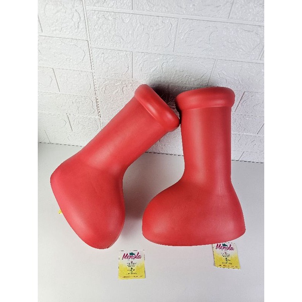 Jual MSCHF Big Red Boots Astro Boy Shopee Indonesia