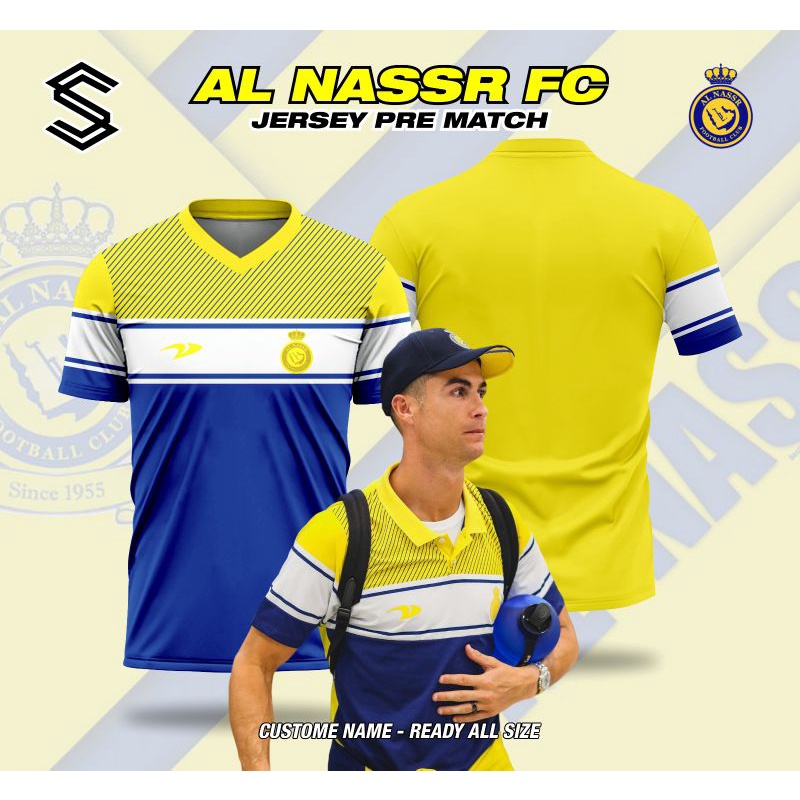 Jual Kaos Al Nassr Football Baju Sepak Bola Al Nassr Jersey Ronaldo