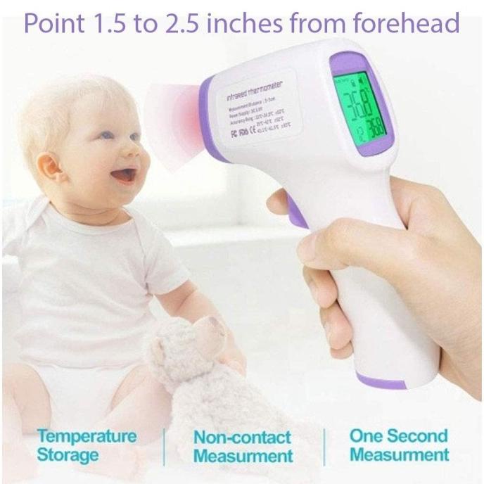 Jual Digital thermometer does not need touched LCDdisplay Fast accurate Shopee Indonesia