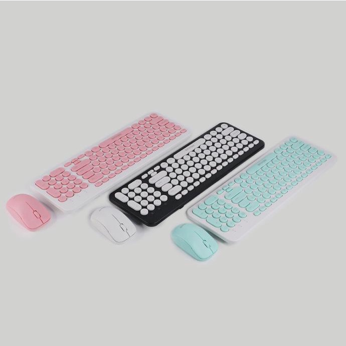 Jual Rexus Keyboard Mouse Wireless Km10 Combo Original Shopee Indonesia 1471