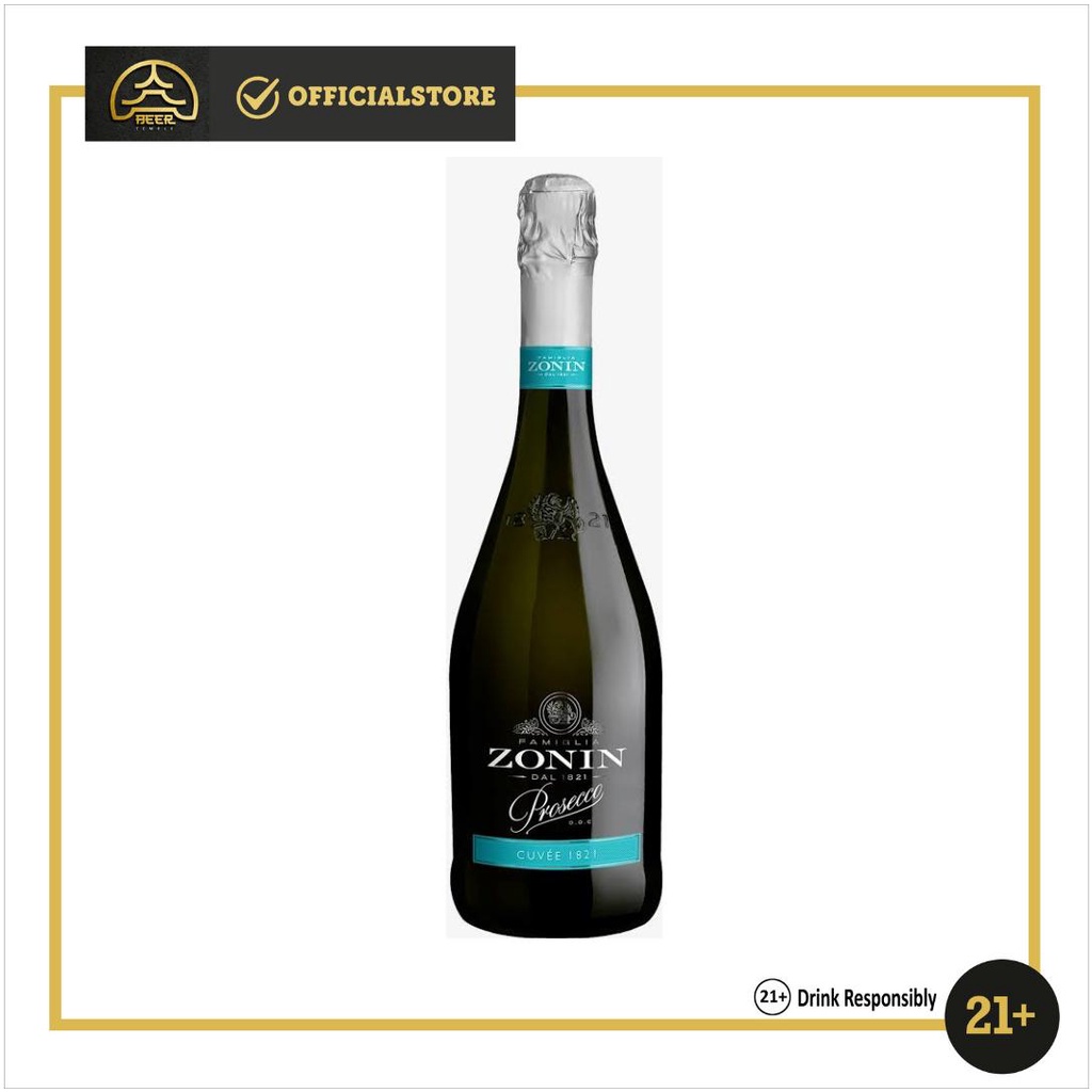Jual Zonin Prosecco Brut Sparkling Wine 750ml Shopee Indonesia