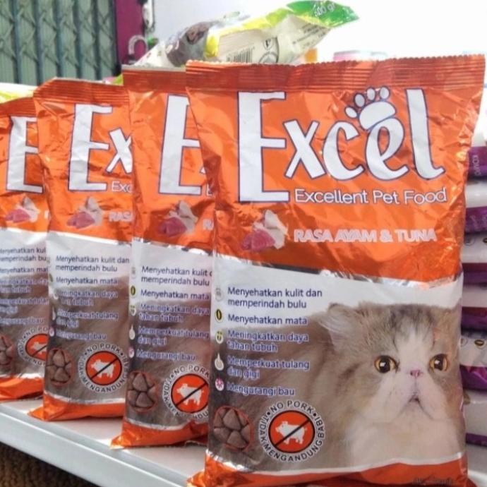 Jual Promo Excel Tuna Chicken 5Kg Makanan Kucing Excel Mirip Bolt Nice ...
