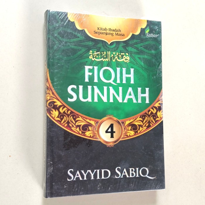 Jual Buku Fiqih Sunnah Jilid 4 Hc Sayyid Sabiq Shopee Indonesia