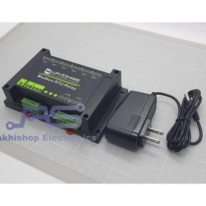 Jual Industrial Modbus RTU 8Ch Relay Module RS485 Bus with Multi ...