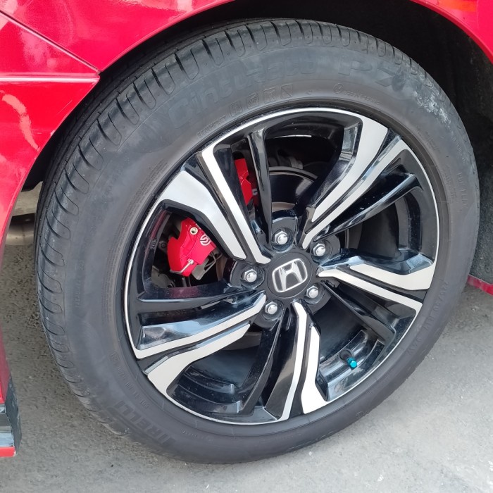 Jual COVER KALIPER BREMBO MOBIL HONDA CIVIC TURBO BARU!!! Shopee