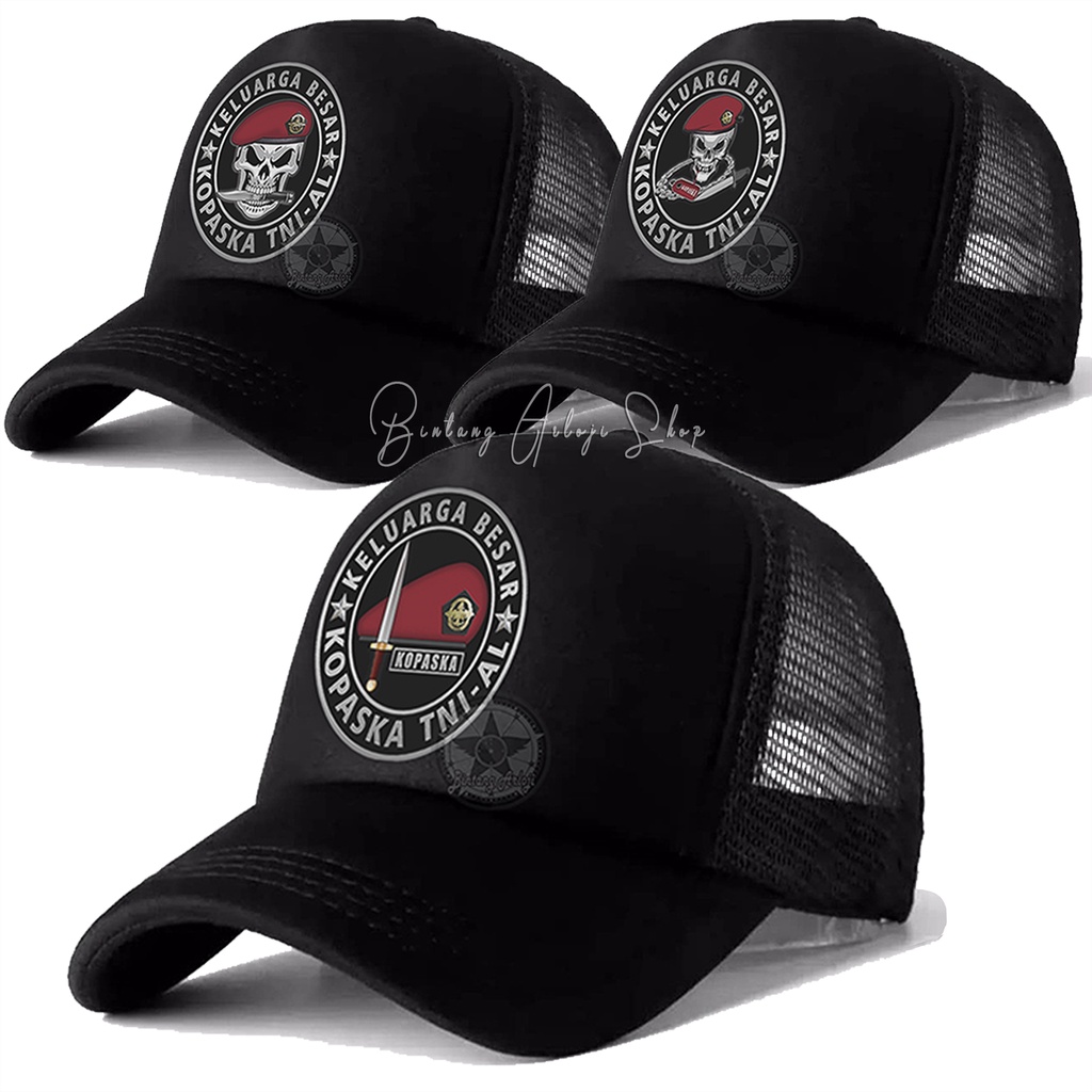 Jual Topi Baret Keluarga Besar Kopaska Tni Al Limited Edition Silver