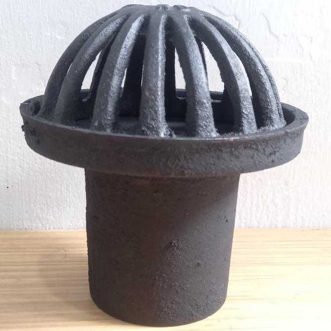 Jual Roof drain cast irion 3 inchi KHARISMA/Talang air/saringan talang ...