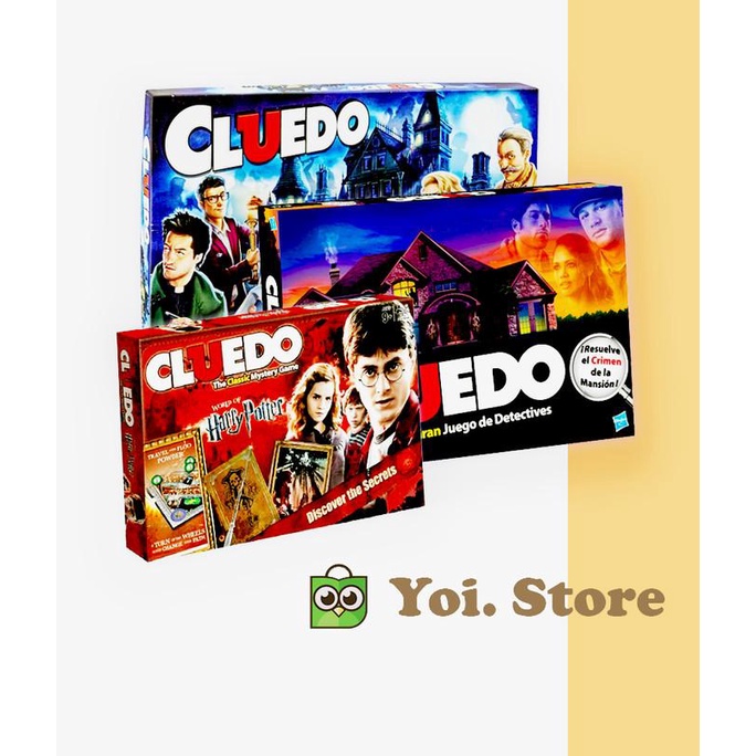 Jual Cluedo Board Games Harry Potter / Cluedo Classic / Cluedo Mansion ...
