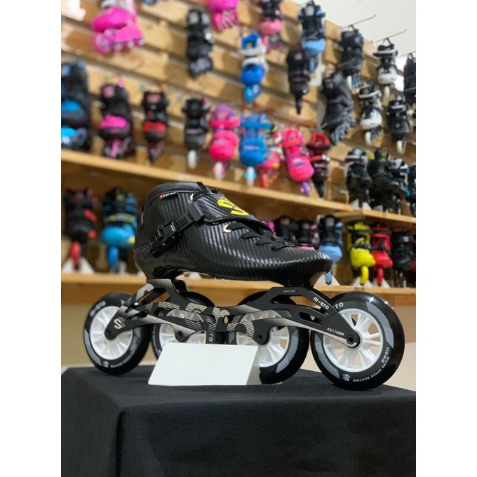 Jual Sepatu Roda Inline Skate Professional Micro Dynamic Speed Shadow ...