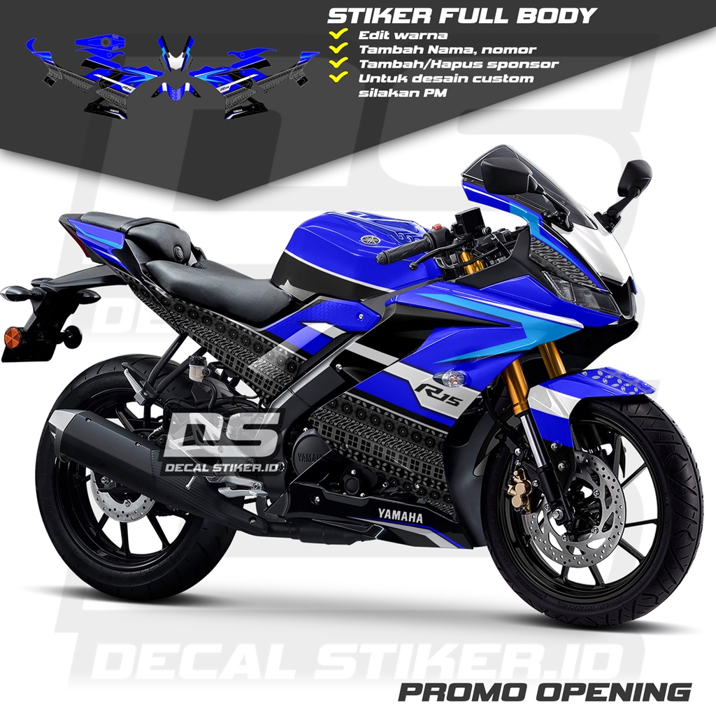 Jual Decal R15 V3 Full Body Keren Stiker R15 V3 Full Body Keren ...