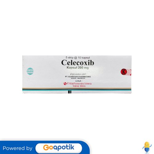 Jual CELECOXIB NULAB 200 MG BOX 50 KAPSUL Shopee Indonesia