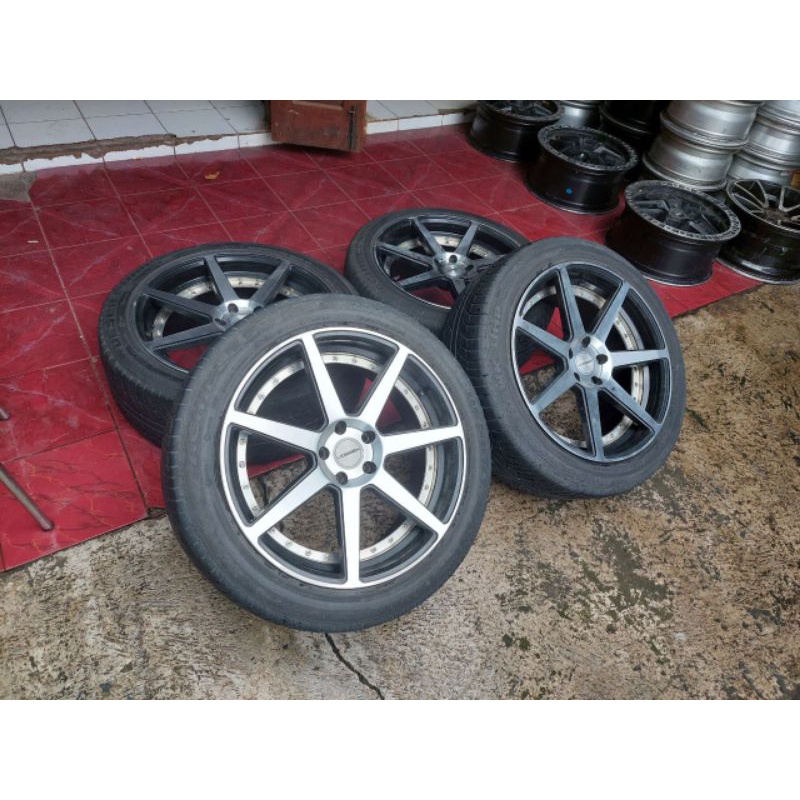 Jual Velg R20 Vossen + Ban #Cocok New Accord, Captiva, Harrier dll ...