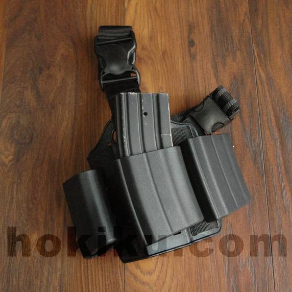 Jual Safariland M4/Aug Magazine Dropleg Holster - Black | Shopee Indonesia