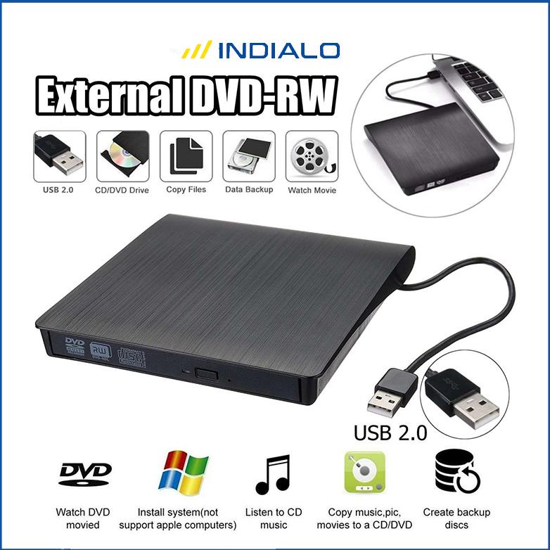 Jual Indialo Usb Dvd External Drive Cd Vcd Dvd Player Optical Drive ...