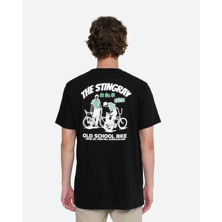 Jual Erigo TShirt The Stingray Black Unisex Shopee Indonesia
