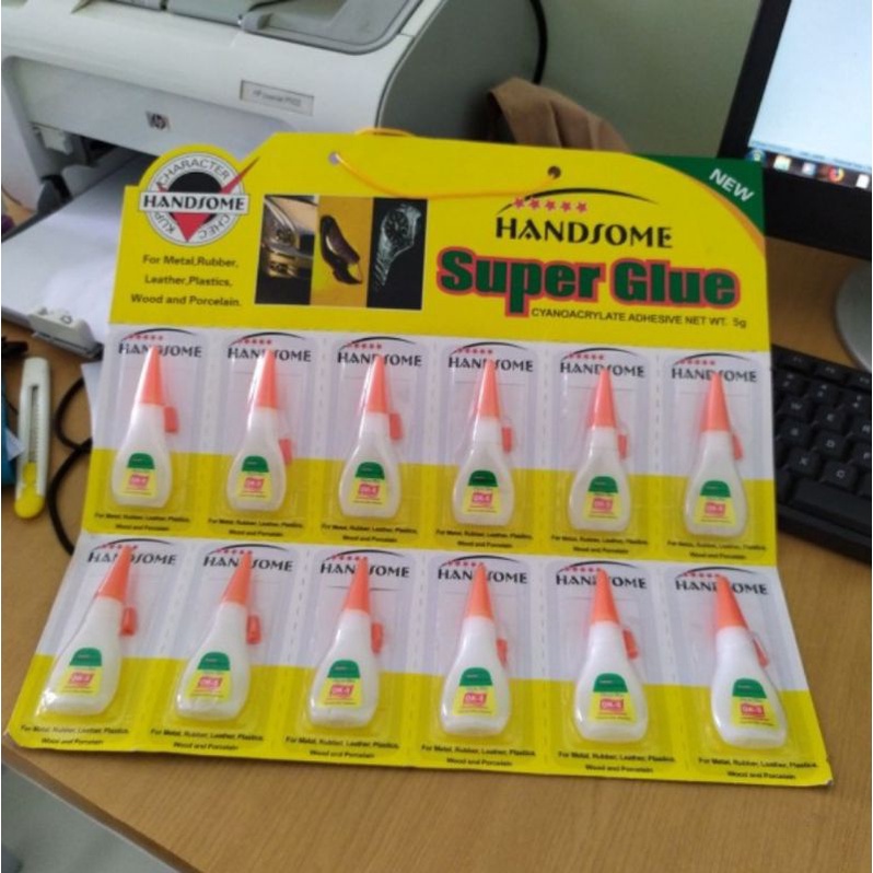 Jual Lem Besi Super Glue Handsome Gram Korea Gram Gr Serbaguna