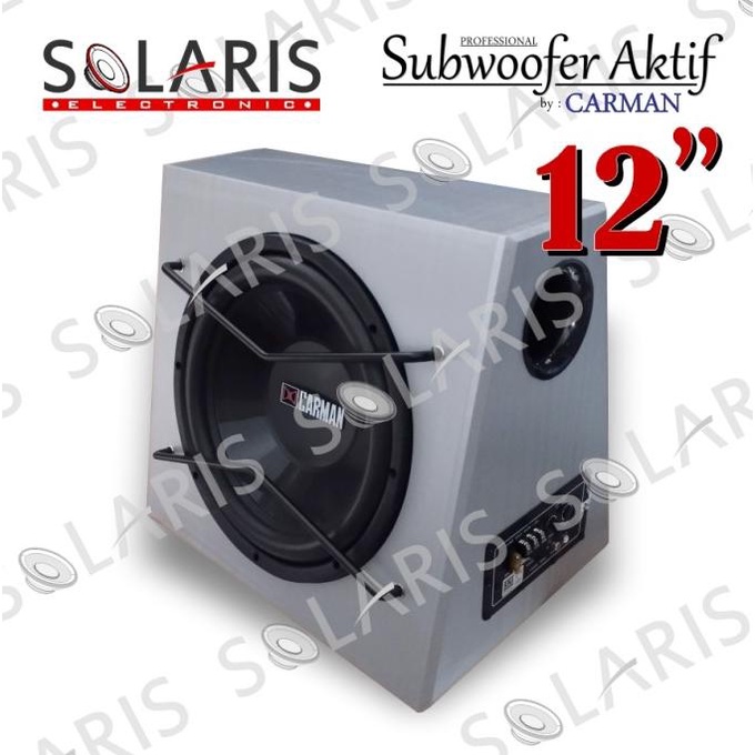 OE Audio 12" Active Subwoofer - 1800 Watt Peak / 900W RMS Bass Box With Built-in Amplifier - Car Audio System 6 thumbnail image