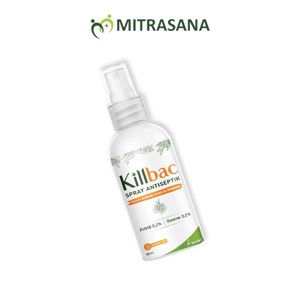 Jual Killbac Spray 60 Ml - Antiseptik Hand Sanitizer | Shopee Indonesia