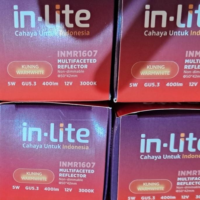 Jual ^%^%^%^%] Promo INLITE LED 12v 5w INLITE mr16 12 v DC tusuk 3000k ...