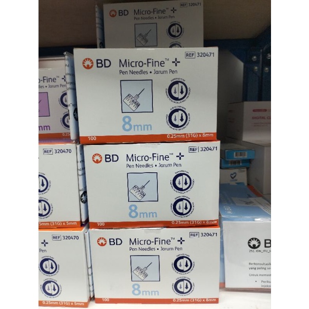 Jual Jarum Insulin Bd Micro Fine Mm Shopee Indonesia